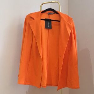 PLT ORANGE OVERSIZED BLAZER NWT